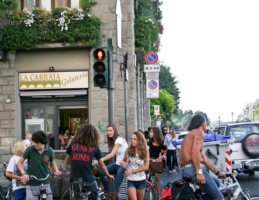 Gelato in Florence